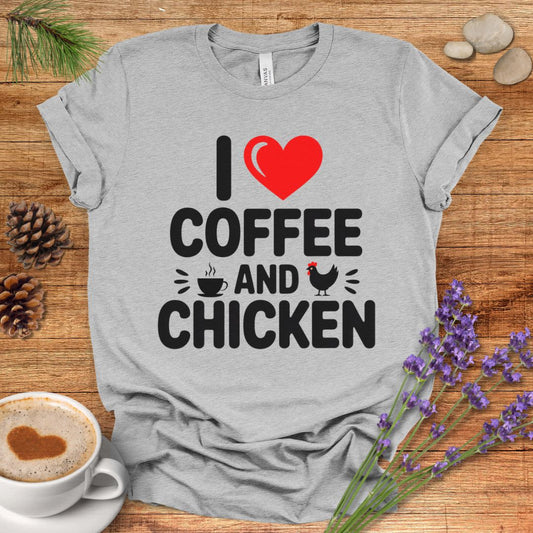 Coffee Fueled Chicken Keeper Tee