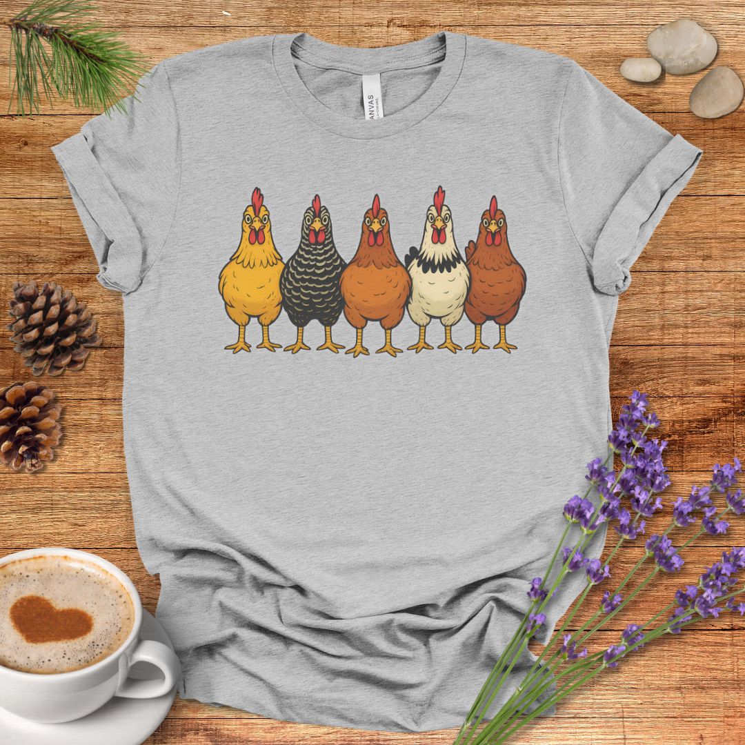 Flock Squad Vintage Chicken Tee