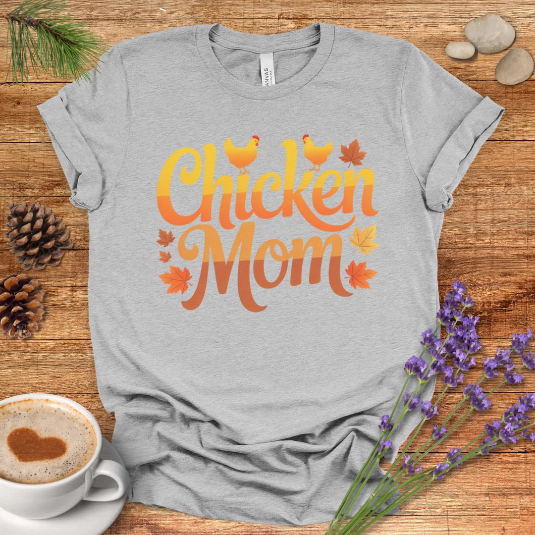 Autumn Chicken Mom Graphic Tee