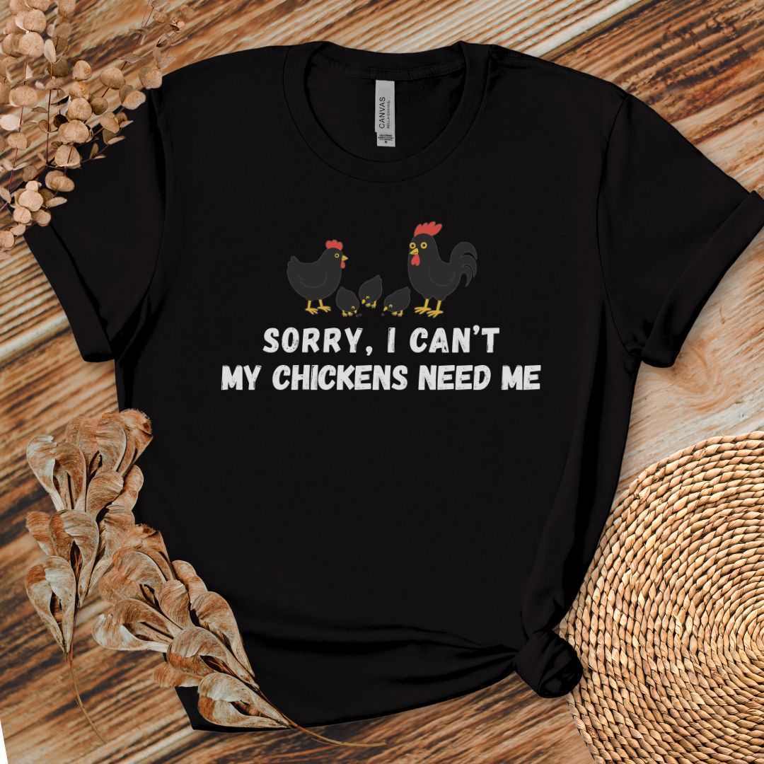 Chicken Priorities Only Tee