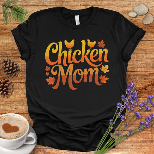 Autumn Chicken Mom Graphic Tee
