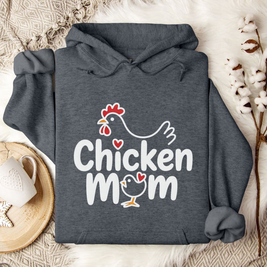 Chicken Lover Hoodie for Women – Cute Chicken Mom Pullover for Farm Life & Backyard Flock Keepers