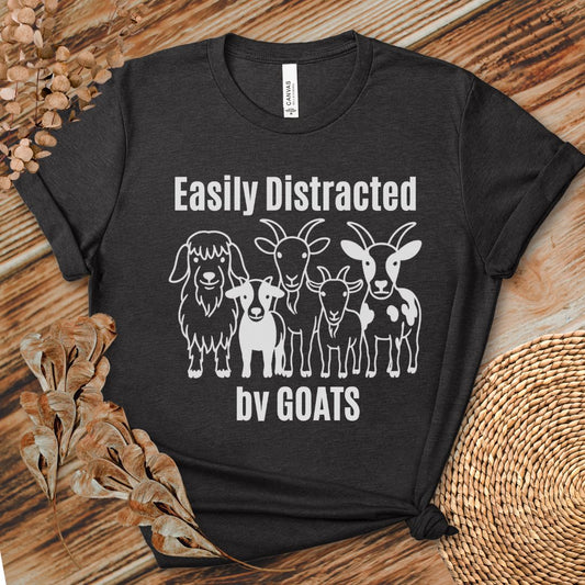 Easily Distracted by Goats Tee