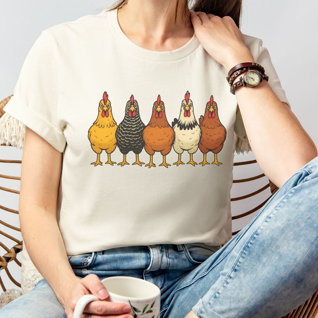 Flock Squad Vintage Chicken Tee