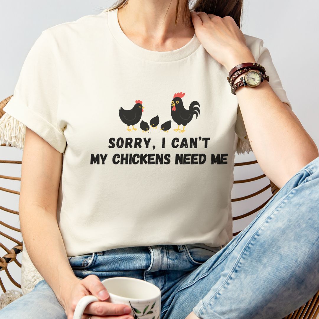 Chicken Priorities Only Tee