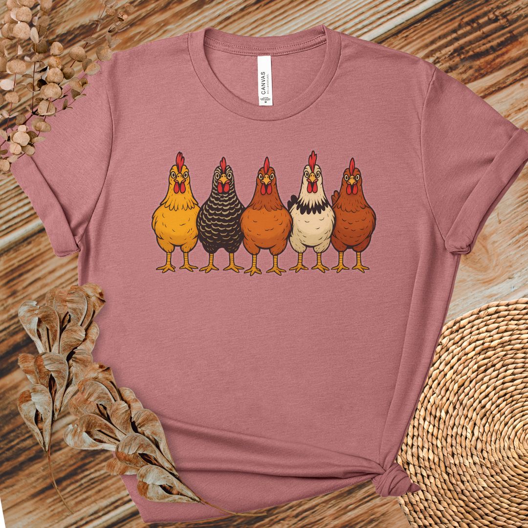 Flock Squad Vintage Chicken Tee