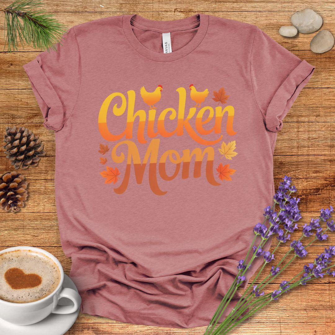 Autumn Chicken Mom Graphic Tee