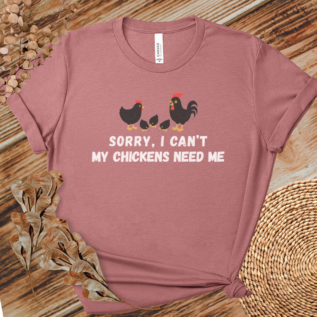 Chicken Priorities Only Tee