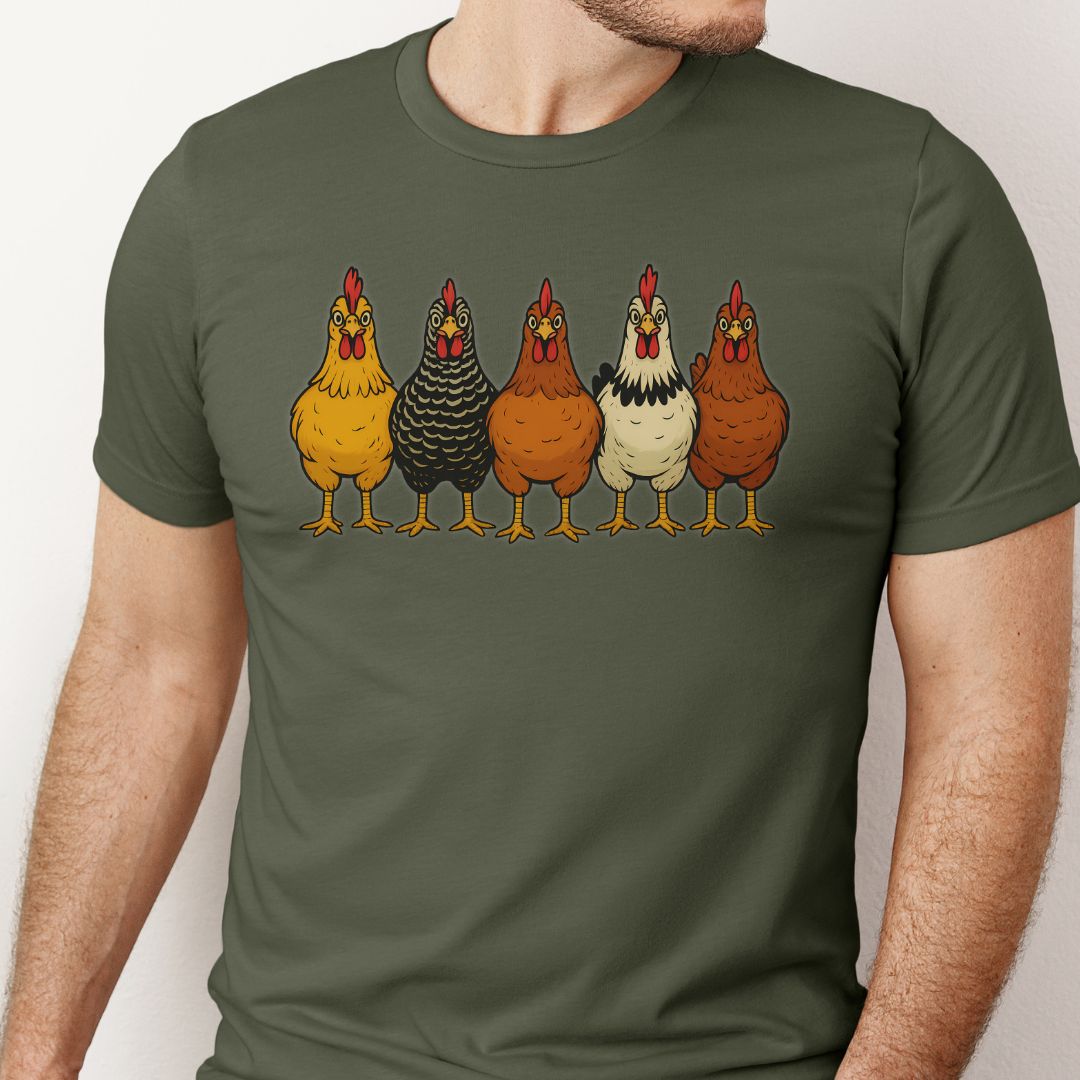 Flock Squad Vintage Chicken Tee