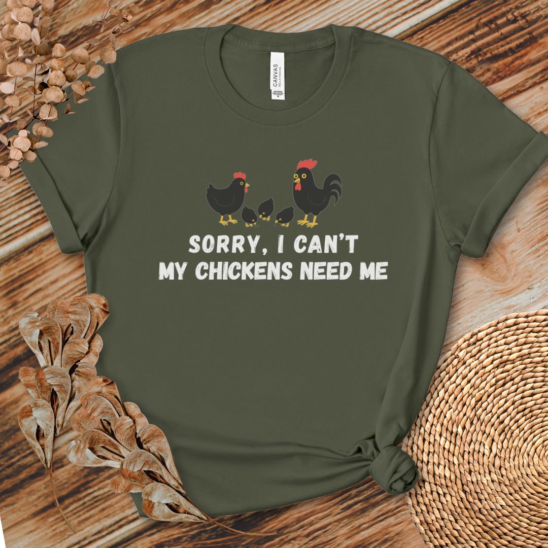 Chicken Priorities Only Tee