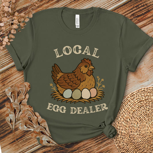 Local Egg Dealer Chicken T-Shirt