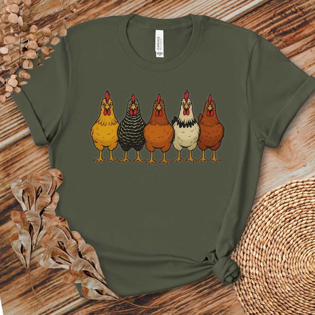 Flock Squad Vintage Chicken Tee