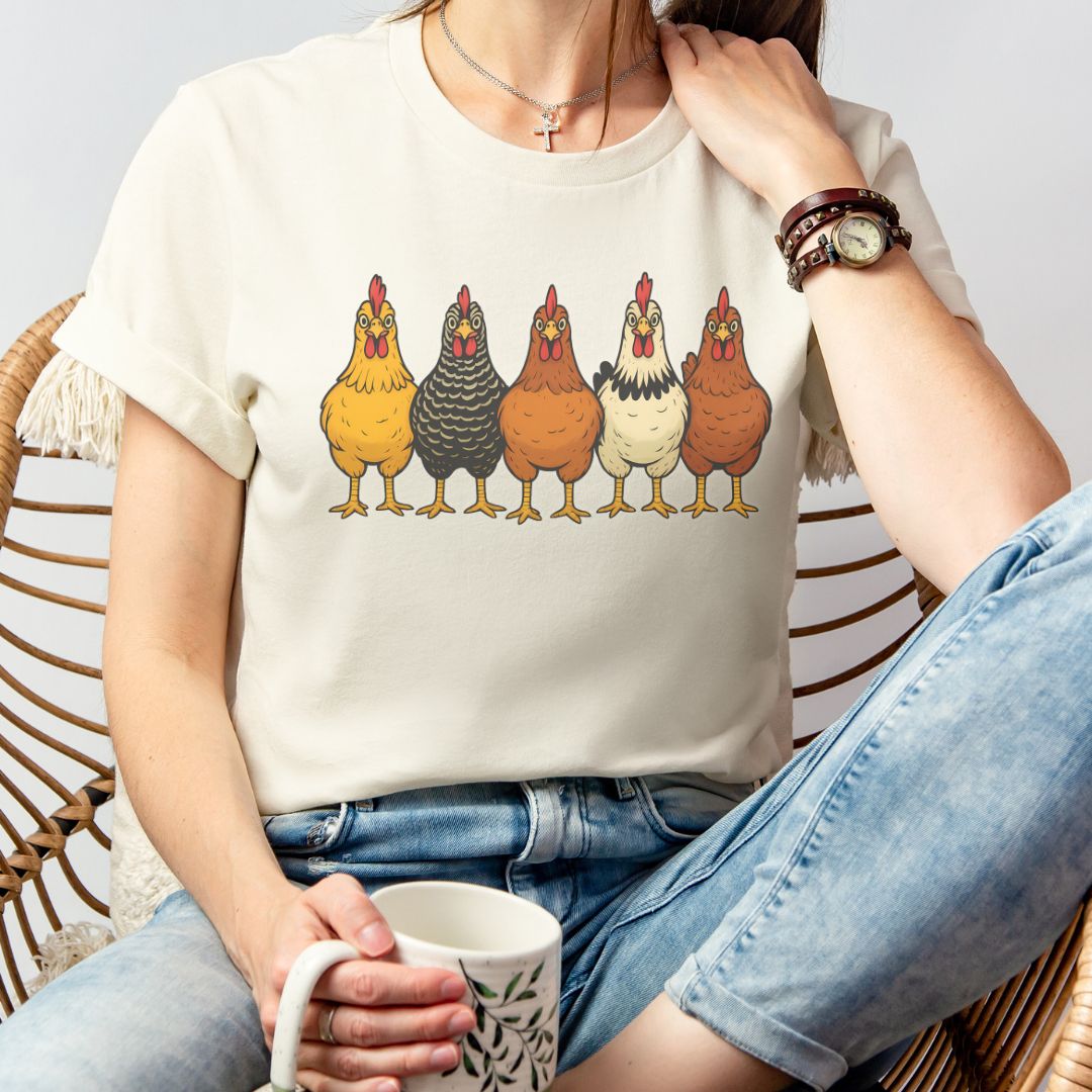 Flock Squad Vintage Chicken Tee