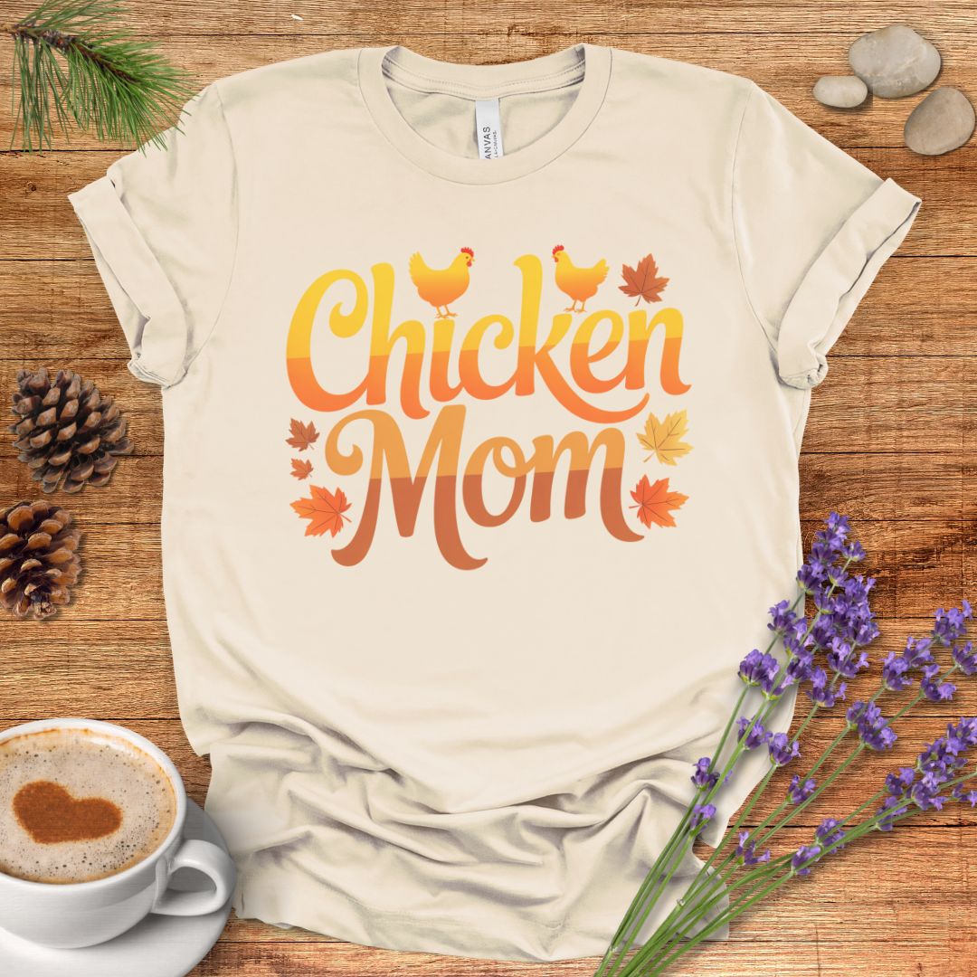 Autumn Chicken Mom Graphic Tee