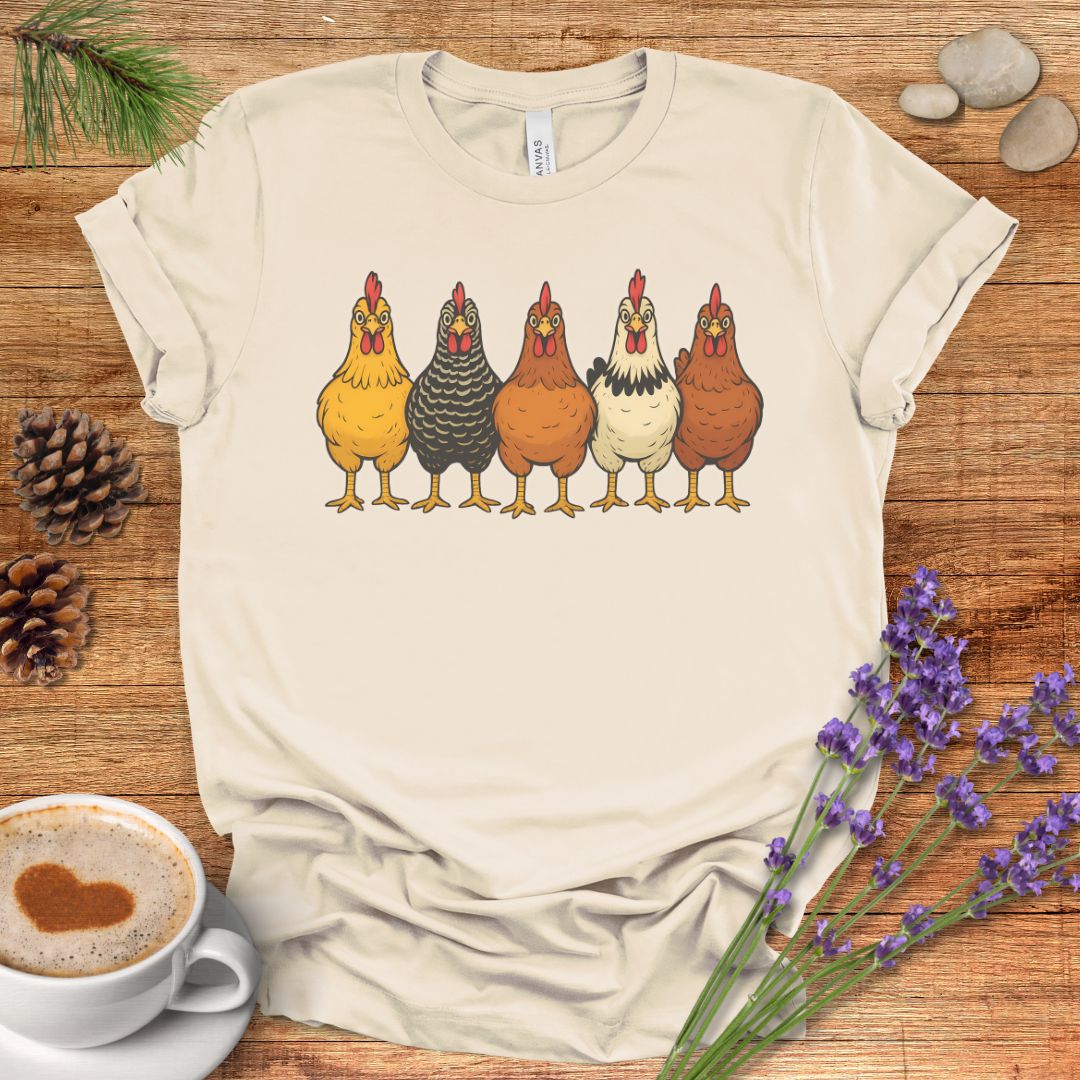 Flock Squad Vintage Chicken Tee