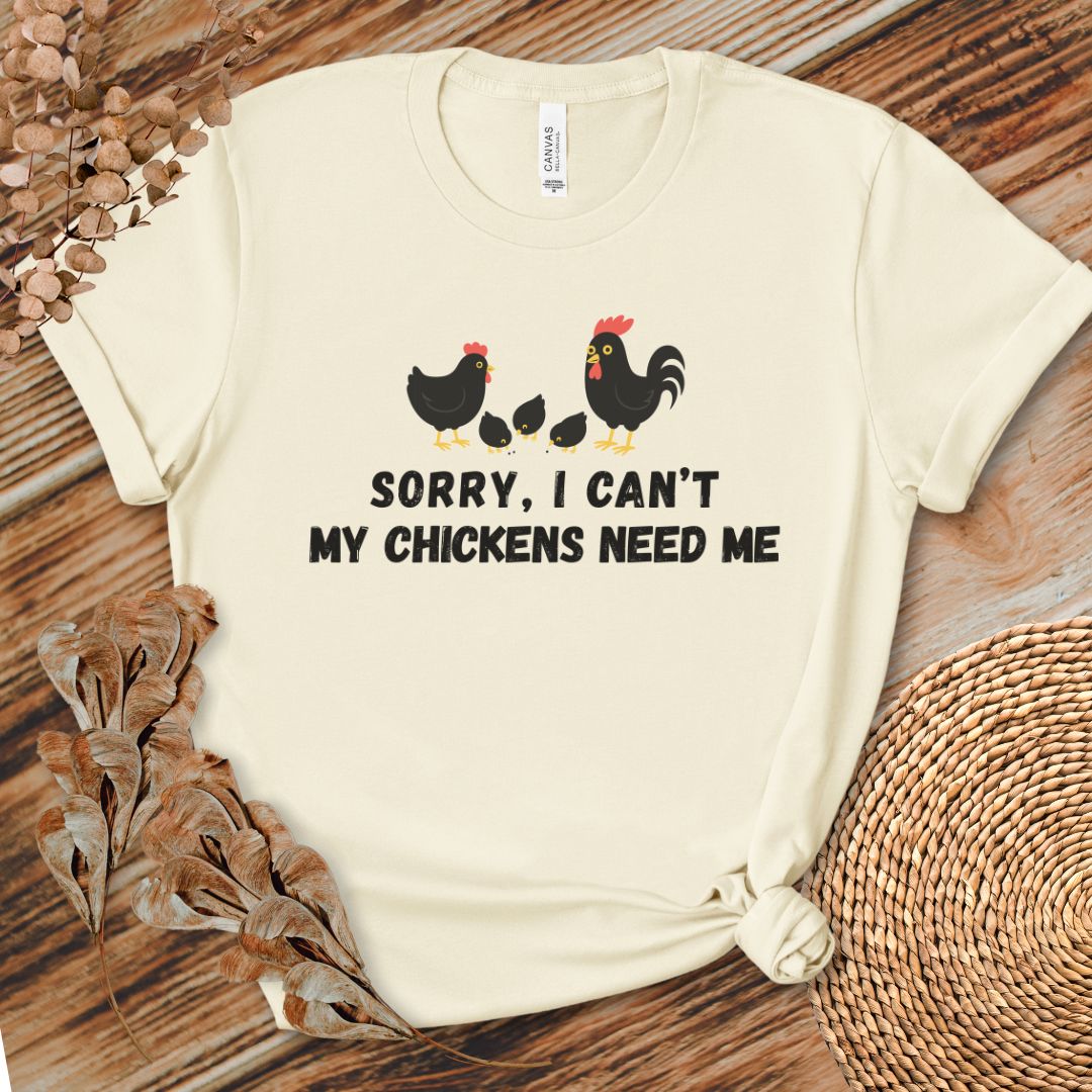 Chicken Priorities Only Tee
