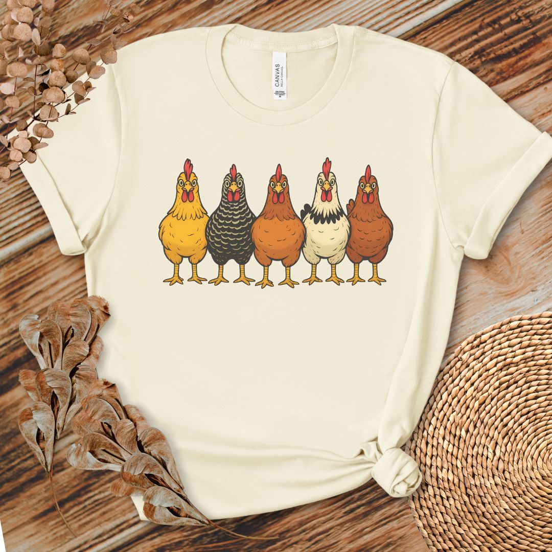 Flock Squad Vintage Chicken Tee
