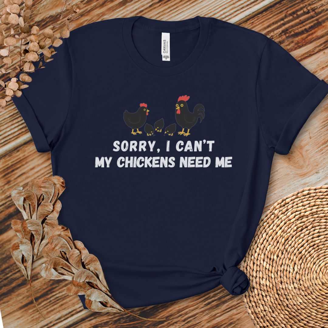 Chicken Priorities Only Tee