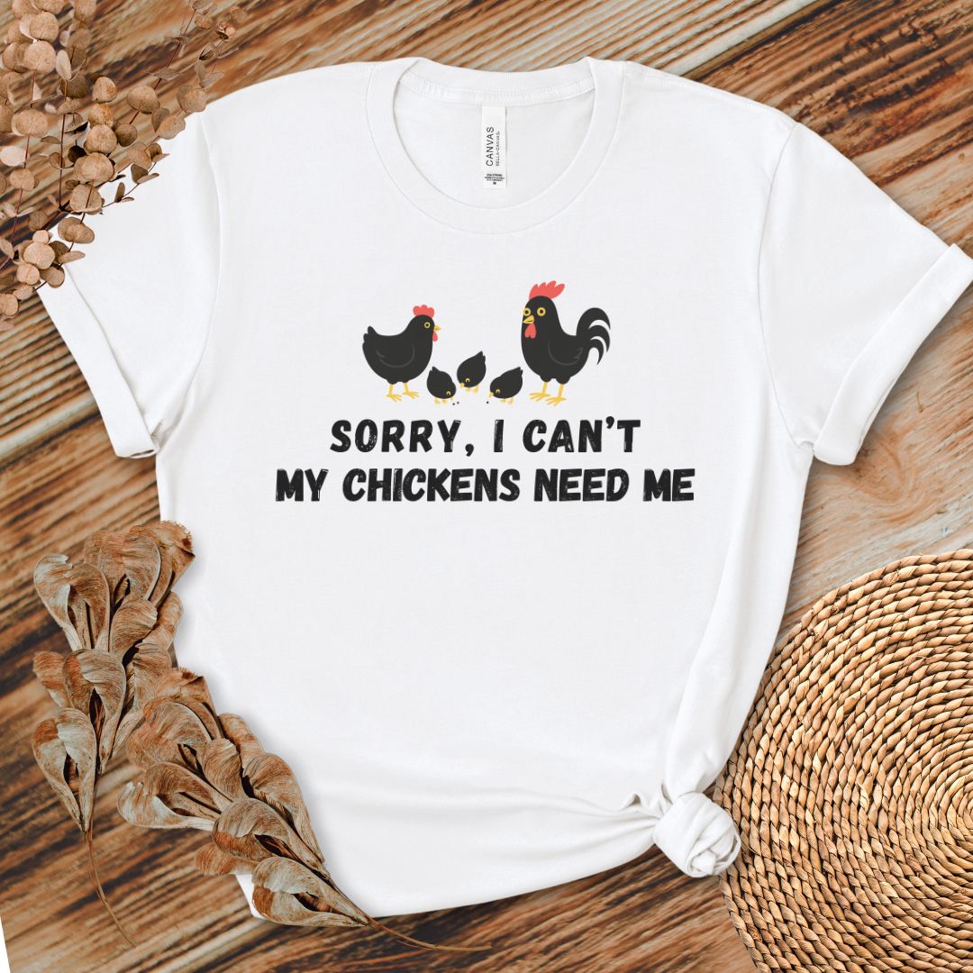 Chicken Priorities Only Tee