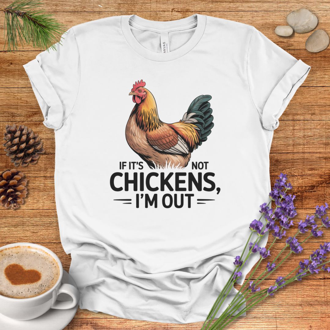 Funny Chicken Farm Animal Tee for Backyard Keepers & Poultry Lovers
