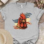 Patriotic Rooster Tee