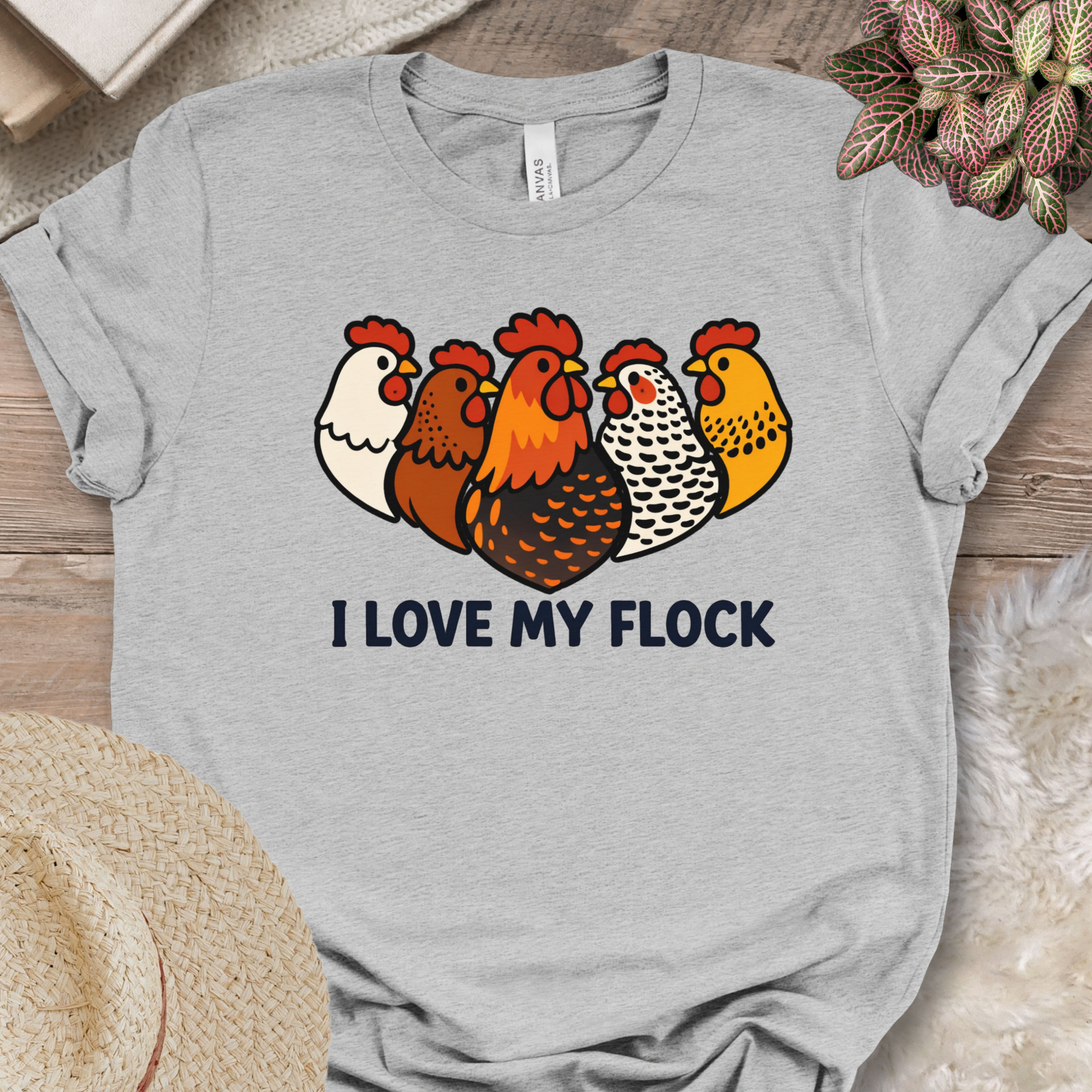 Backyard Flock Appreciation Graphic Tee
