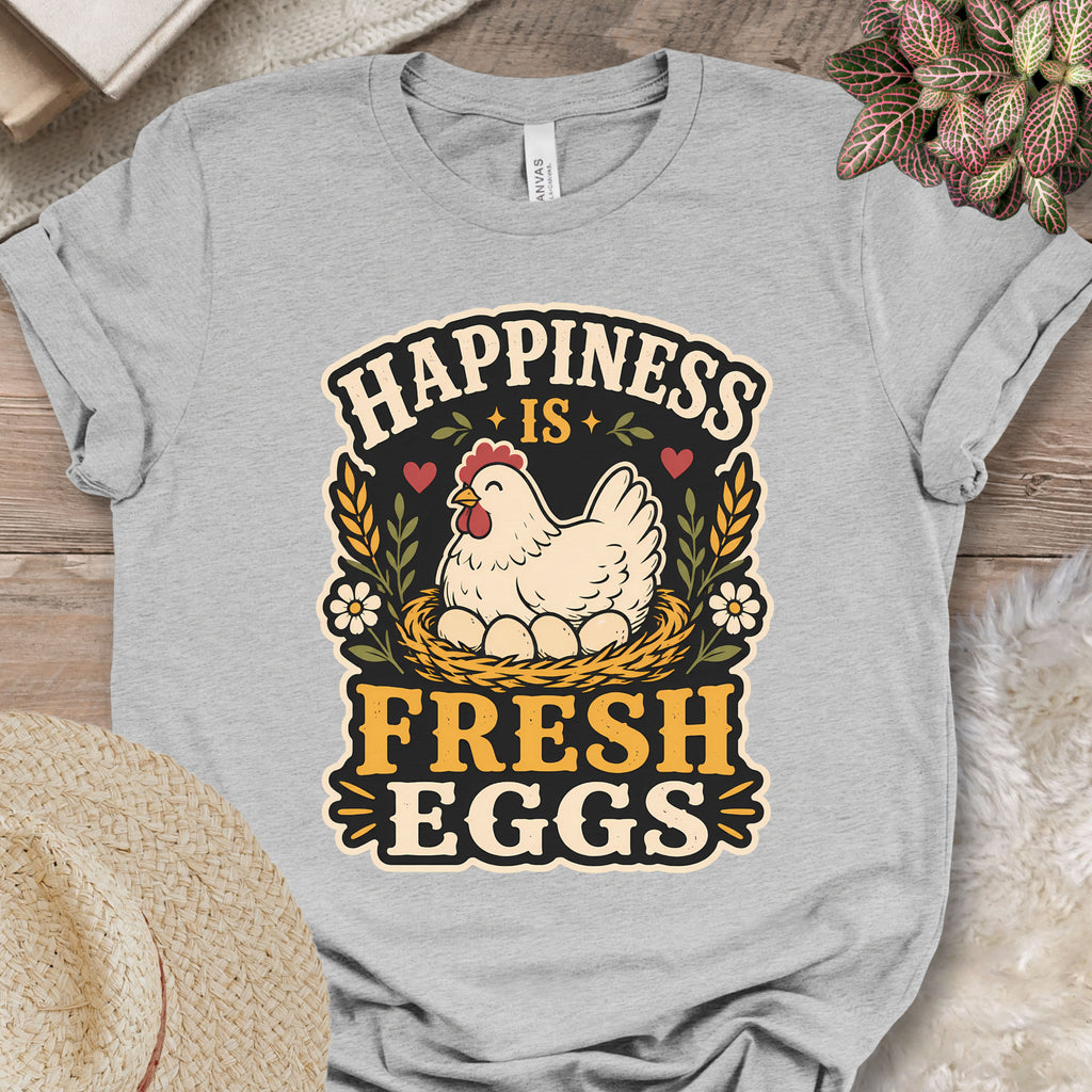 Fresh Eggs Happiness T-Shirt