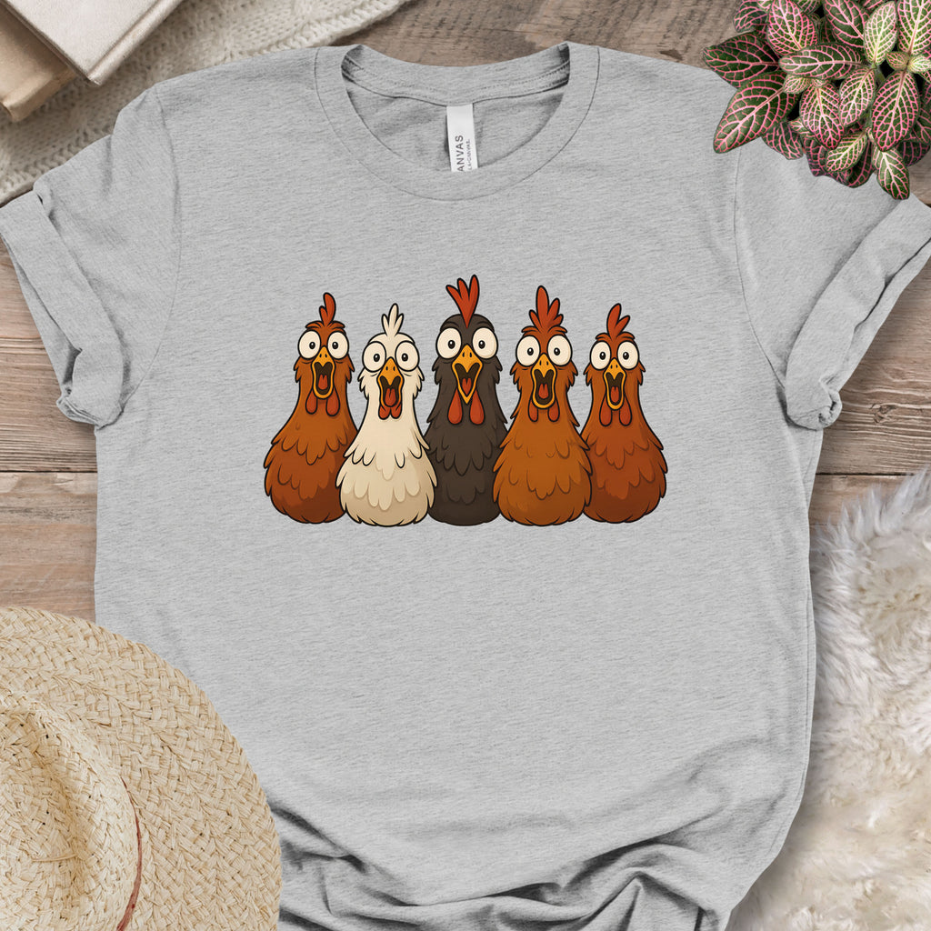 Surprised Chickens Tee