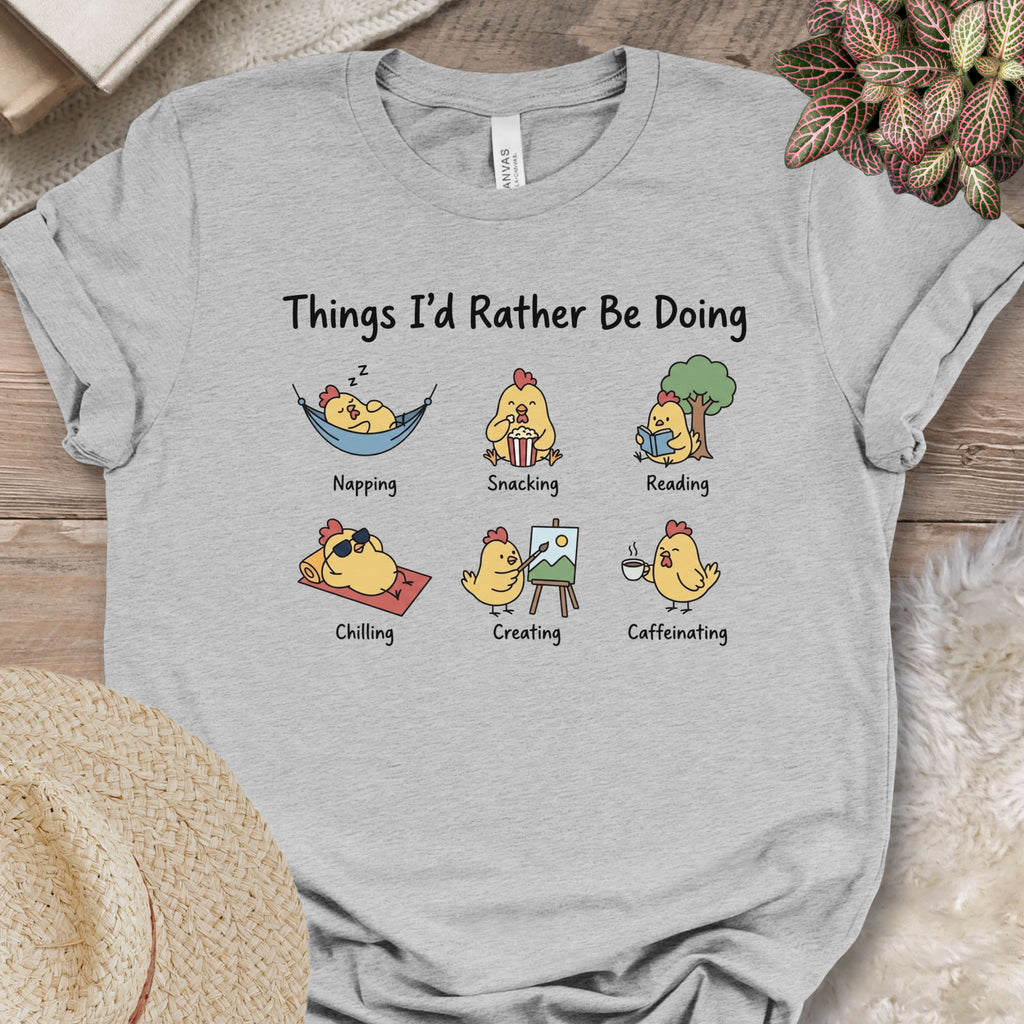 Chicken Lover Lifestyle Humor Shirt