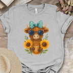 Cute Highland Cow Coffee Shirt