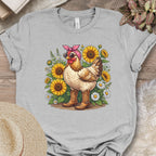 Sunflower Chicken Graphic Shirt