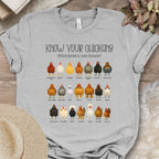 Know Your Chickens Shirt