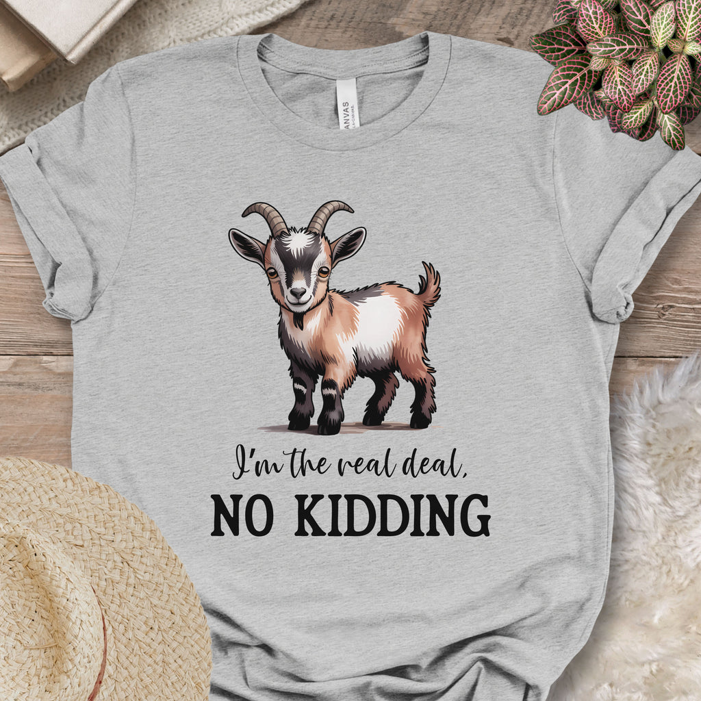 No Kidding Goat Tee