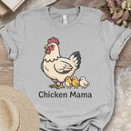 Chicken Mama Farm Illustration T-Shirt