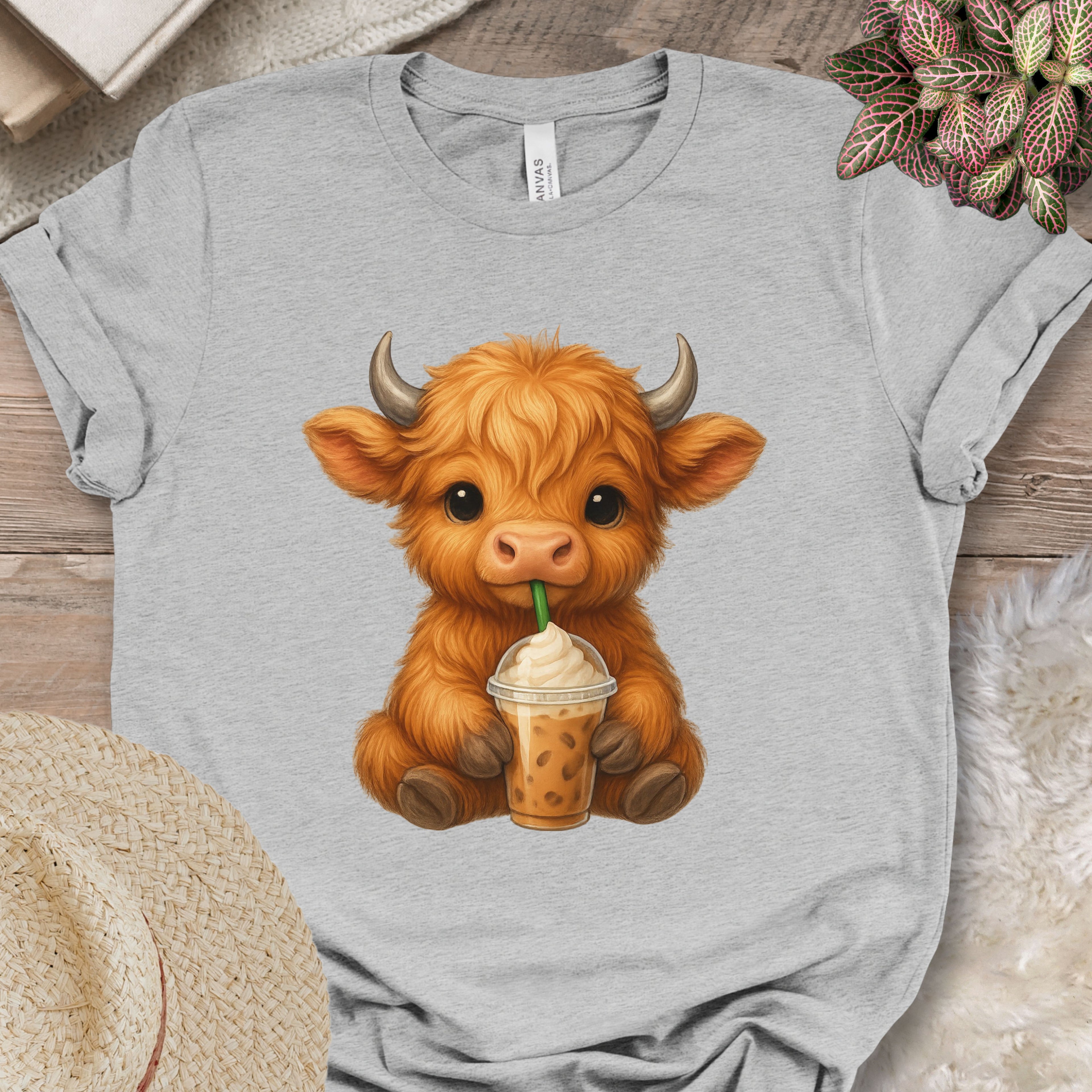 Cute Highland Cow Tee