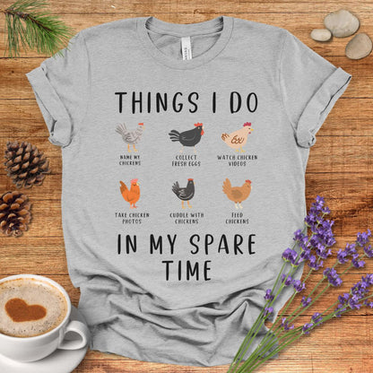 Things I Do in My Spare Time T-shirt