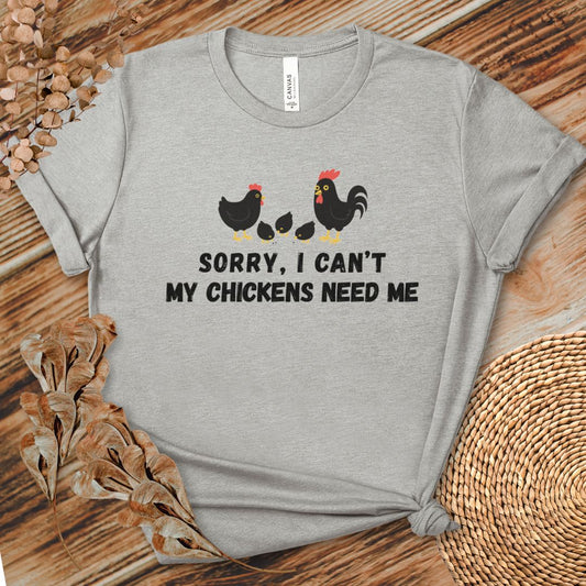 Chicken Priorities Only Tee