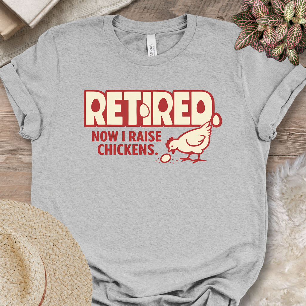 Chicken Coop Retirement Lifestyle Shirt