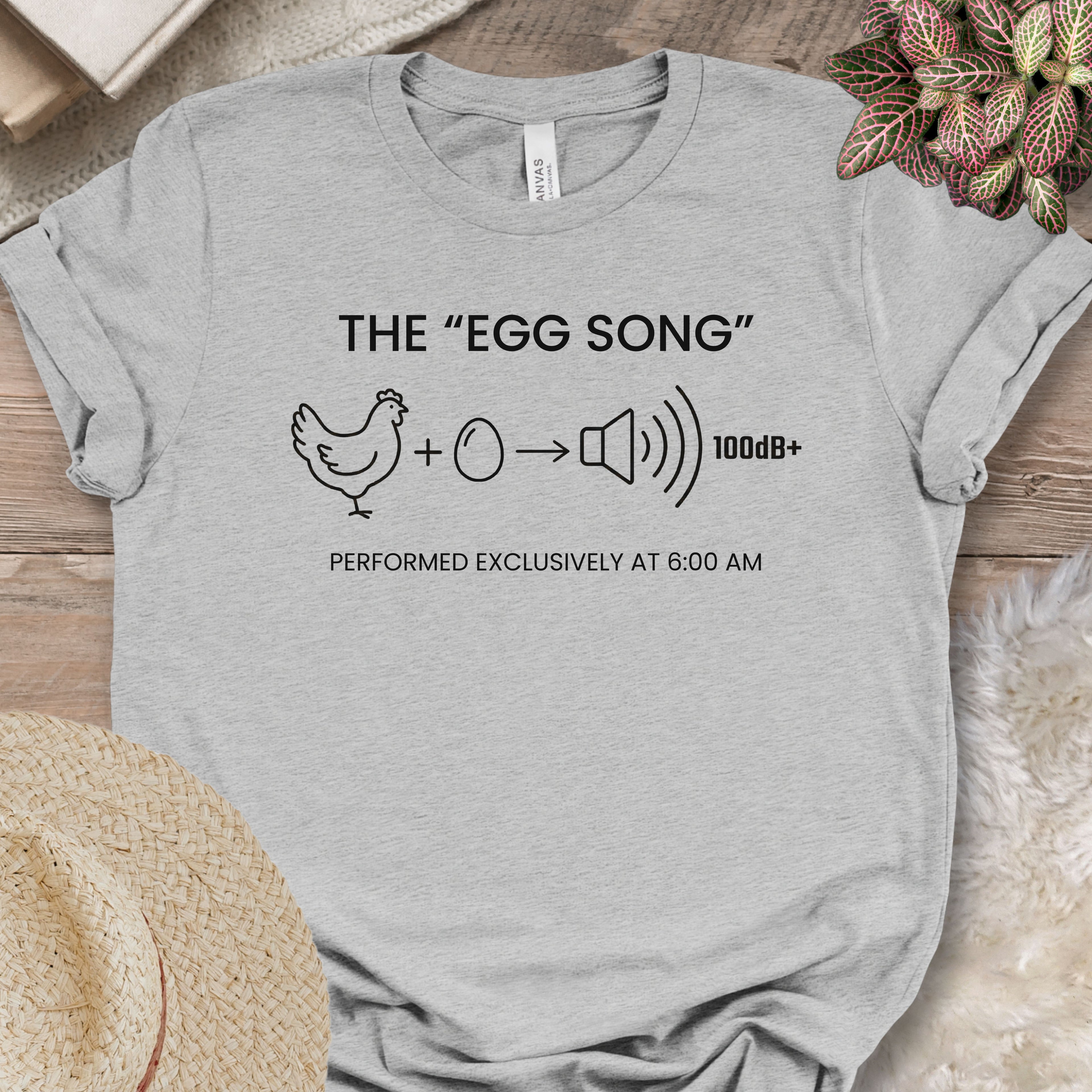 Funny Egg Song Chicken Shirt