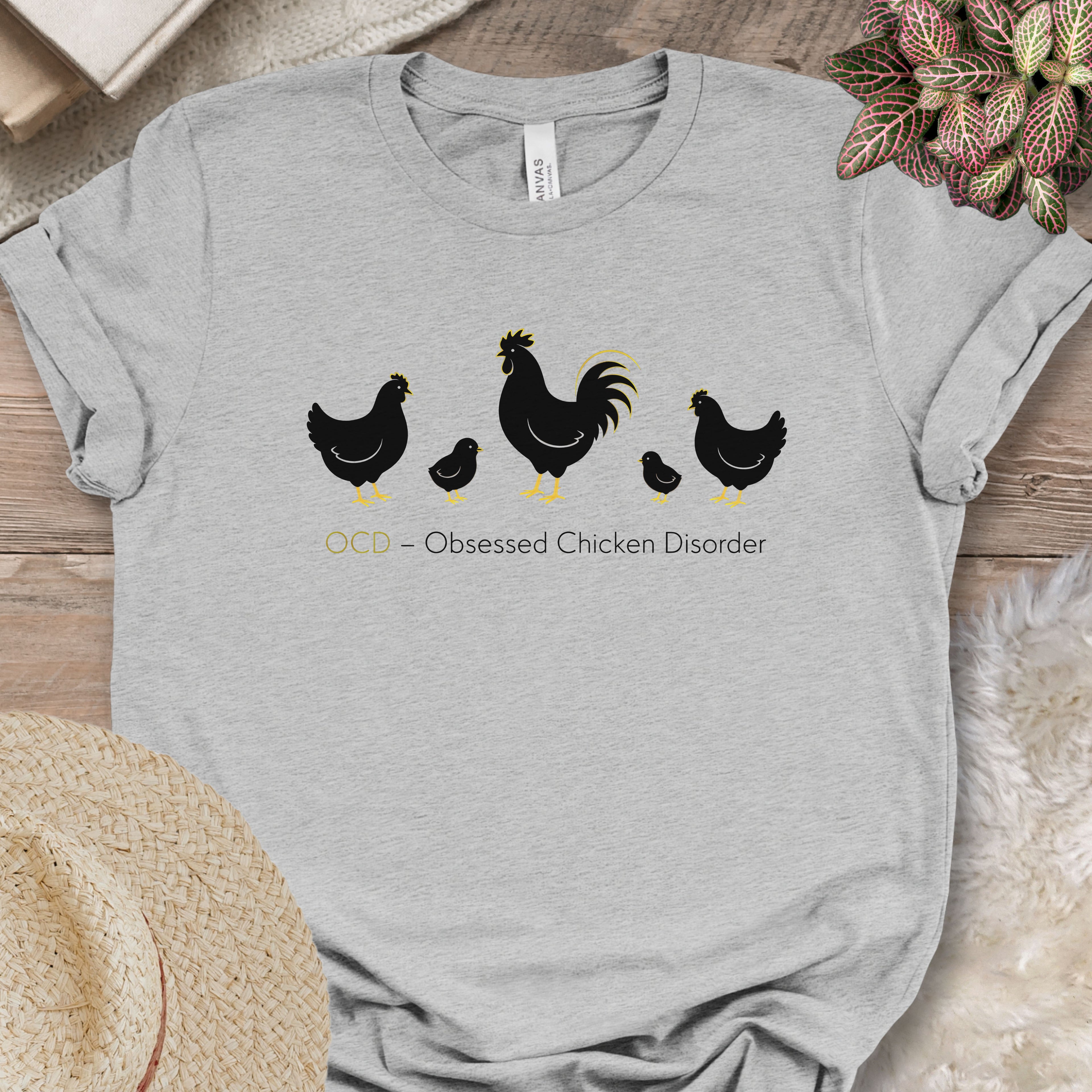 Obsessed Chicken Disorder Tee