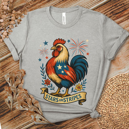Stars and Stripes Rooster Shirt