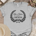 Rustic Poultry Lifestyle Crest T-Shirt