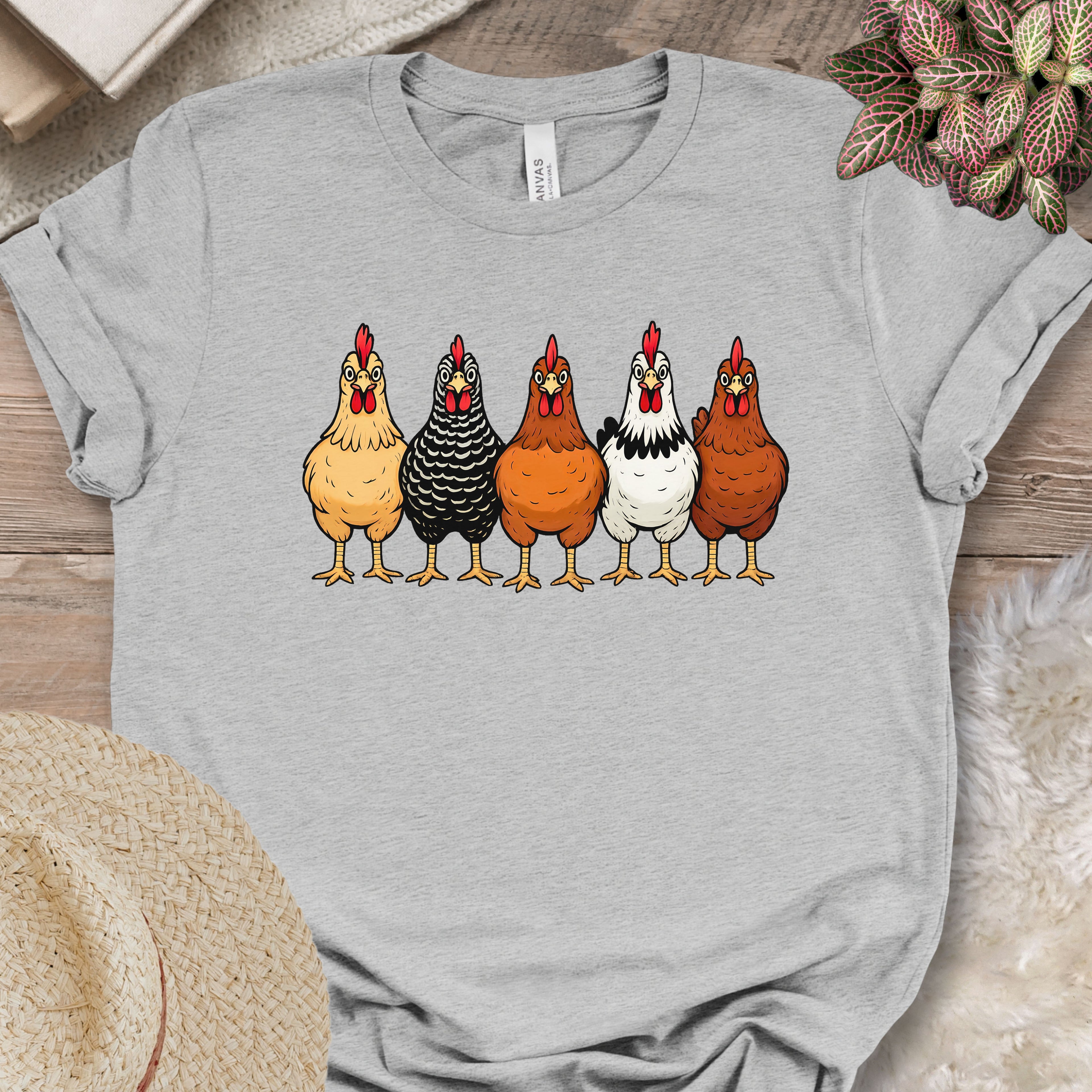 Flock Squad Vintage Chicken Tee