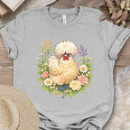 Polish Chicken Floral T-Shirt