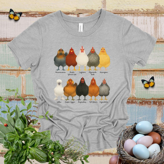 Fancy Chicken Breeds Kids T-Shirt