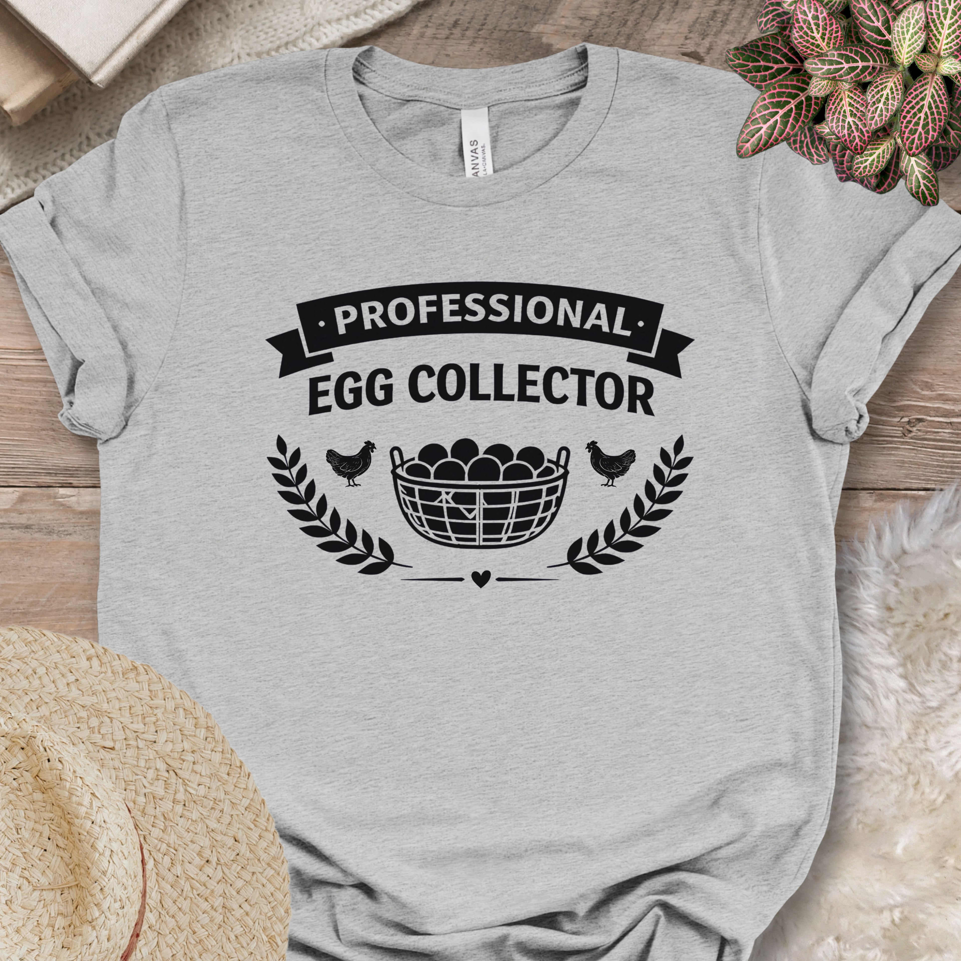 Egg Gathering Farm Humor T-Shirt