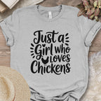 Country Girl Chicken Lover Shirt