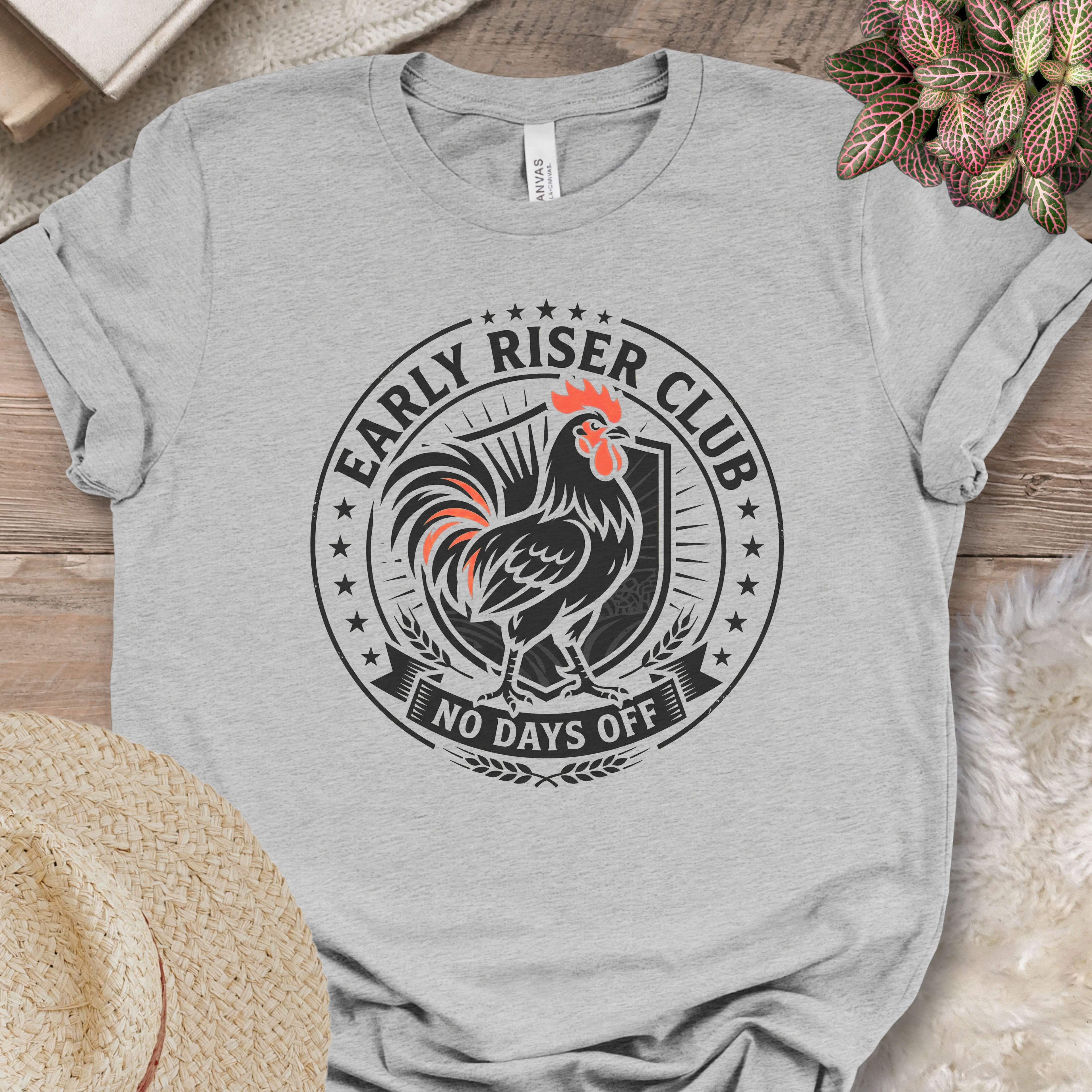 Early Riser Chicken Club T-Shirt