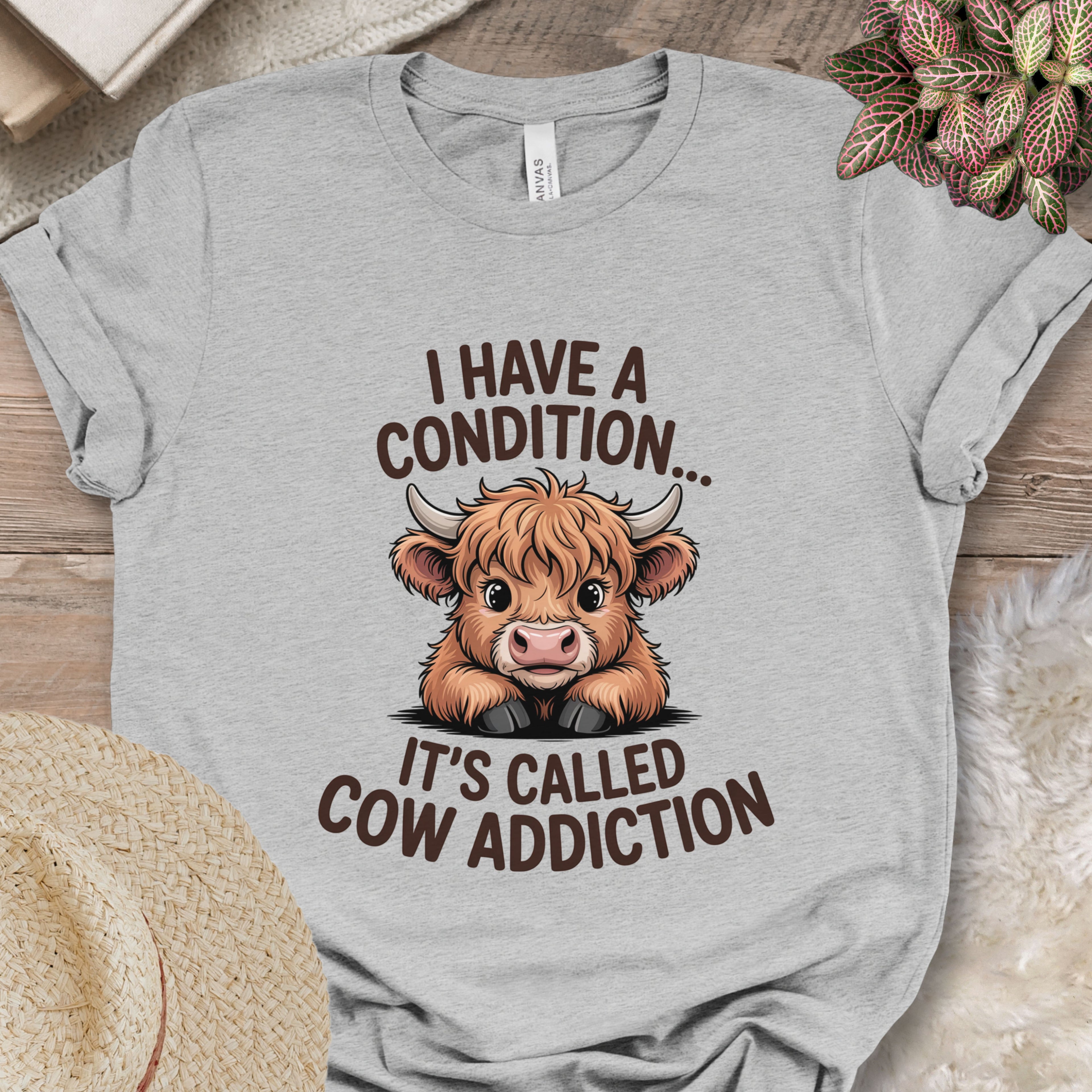 Cow Addiction Tee
