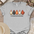 Chicken Flock Growth Statement T-Shirt